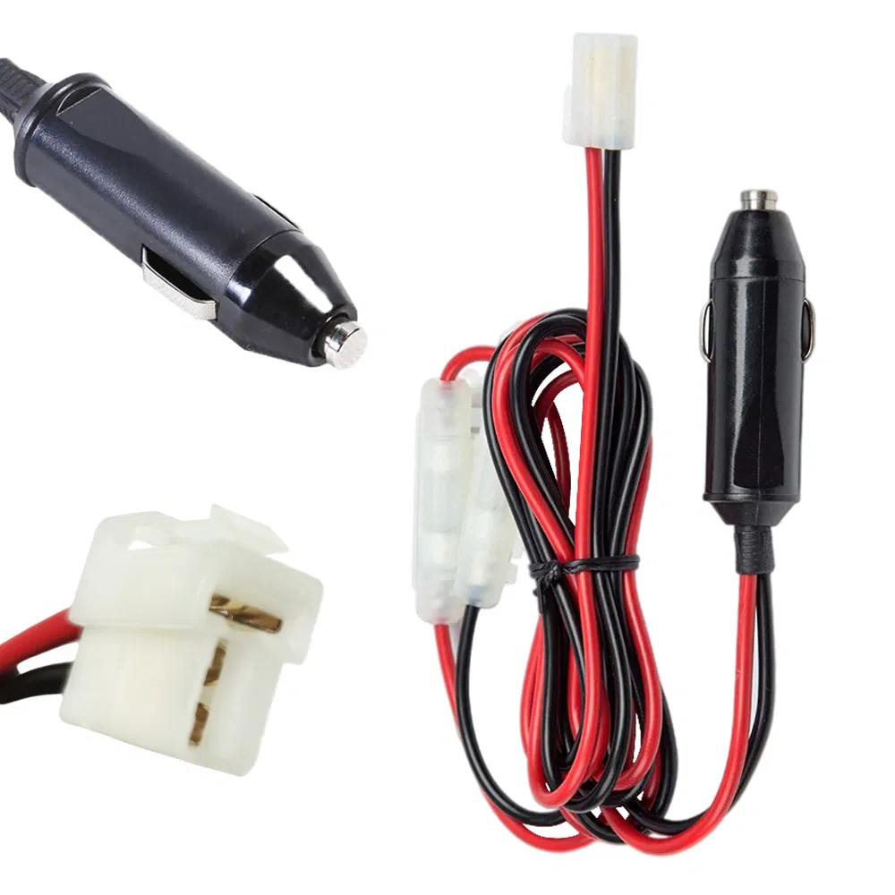 Удлинитель для прикуривателя авто, двойной, 20AWG