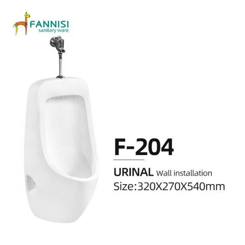 Factory Wholesale Bathroom Men Automatic Sensor Ceramic Urinal