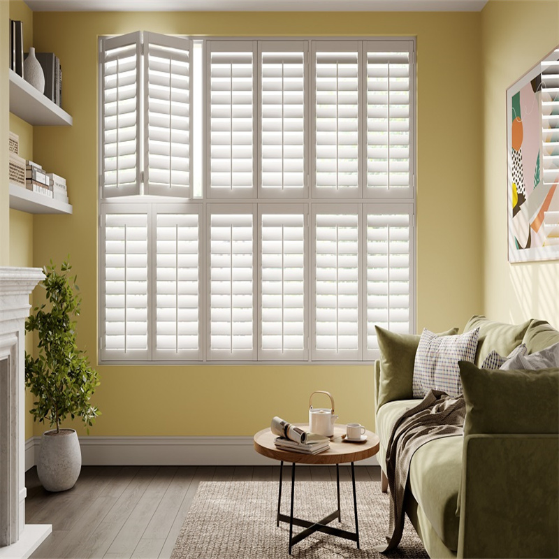 Wholesale Modern Interior Window Shutters Exterior Wood Plantation Shutters Wooden Shutters for Window