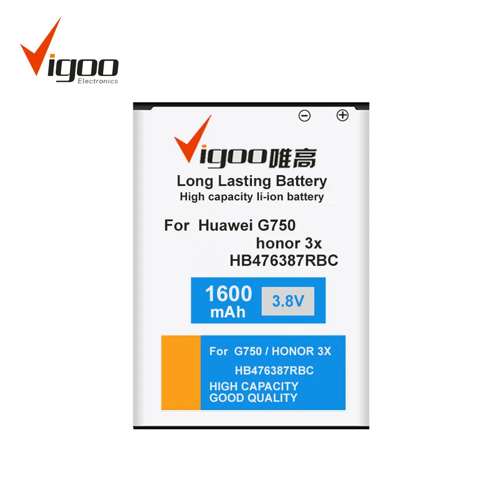 Аккумулятор для Huawei G750, 1900mAh