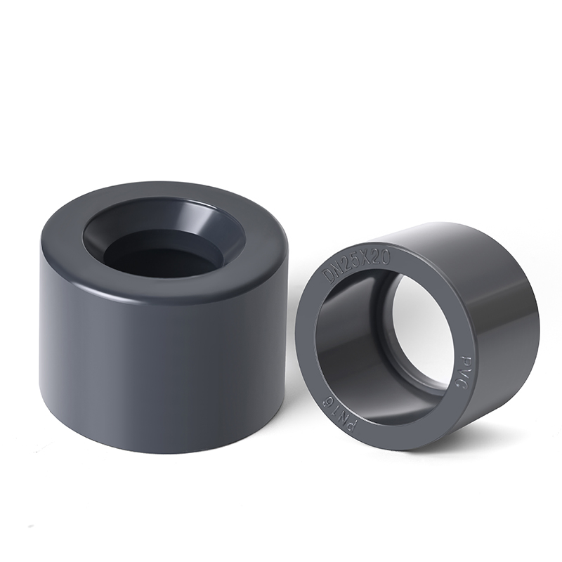 Durable UPVC Reducing Bushing DIN Pn16 Plastic Pipe Fitting for Changing Pipe Diameter