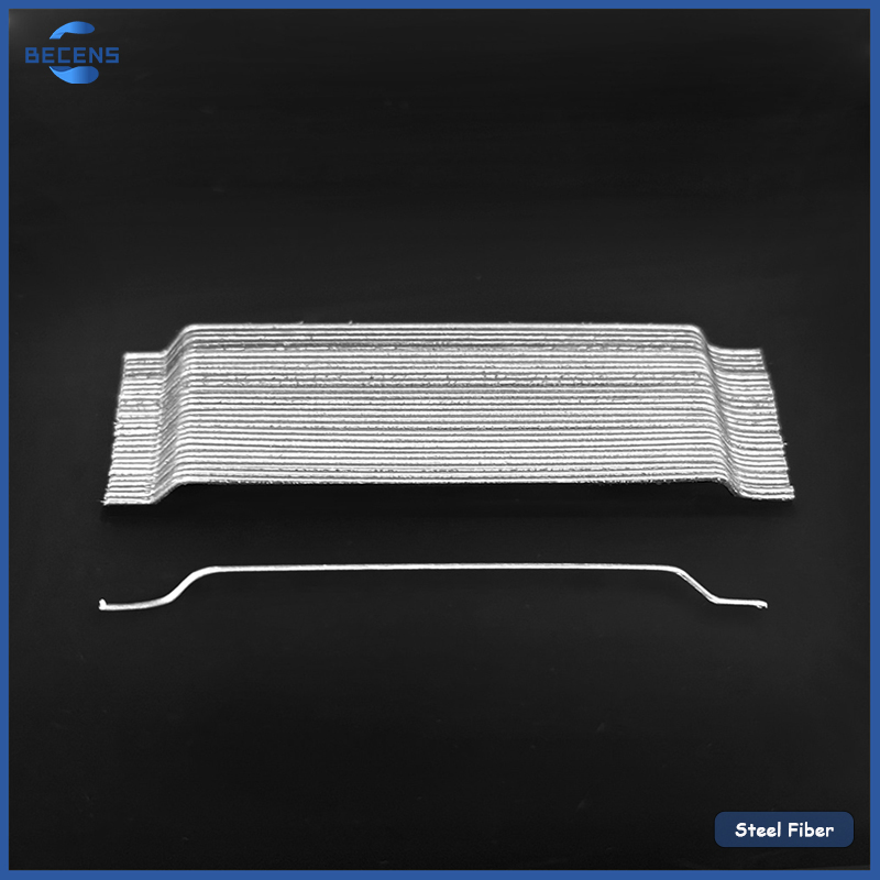 Wholesale Glued/Loose Hooked End Steel Fiber for Refractory Industry /Reinforcement of Ultra-High Performance Concrete