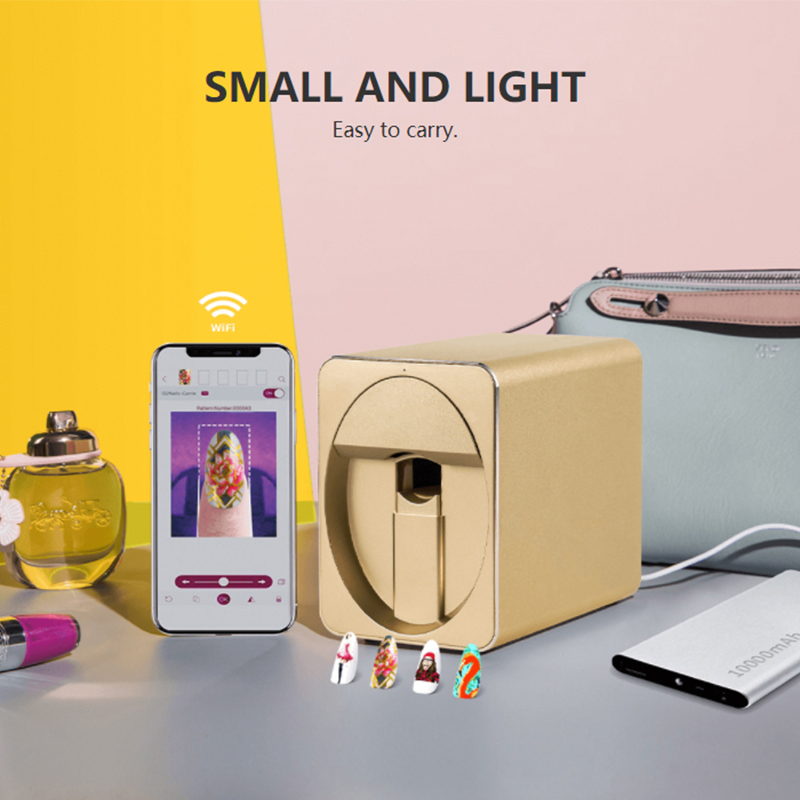 Newest 3D Nail Print Machine Finger Nail Art Equipment