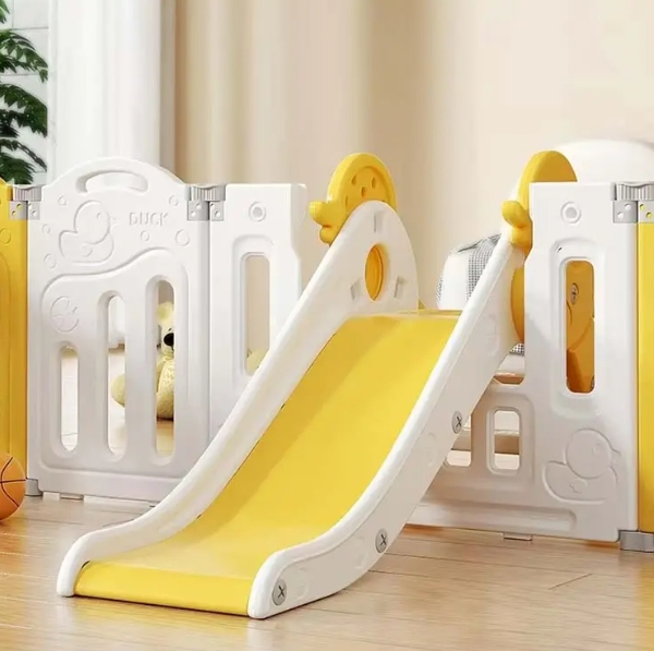 Safe Indoor Home Playpen for Babies Baby-Safe Plastic Fence Guard for Living Room Crawling Mat Indoor Play Space