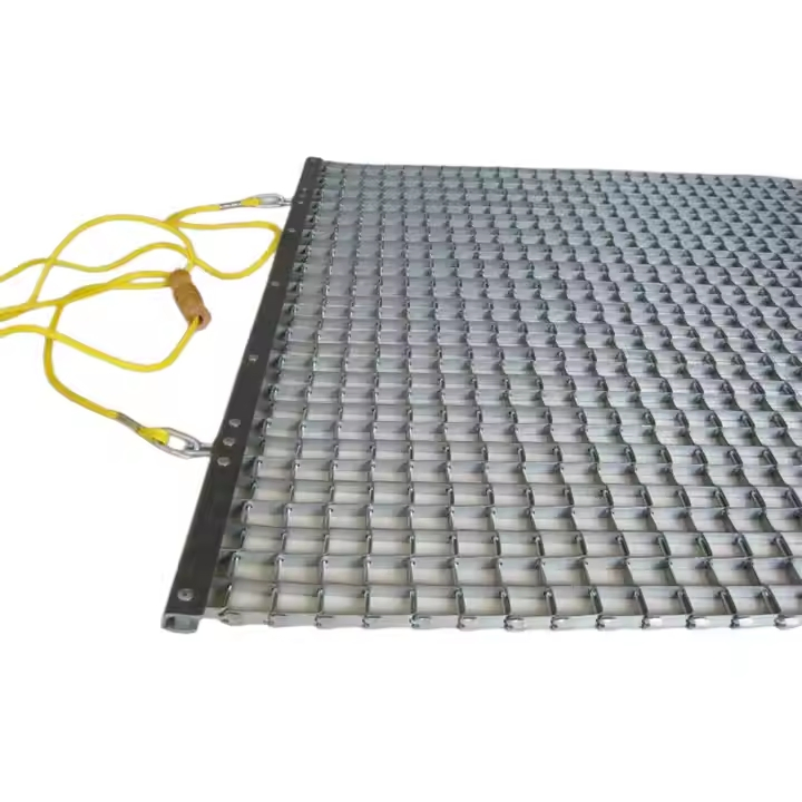 Zinc Plate Heavy Duty Farm Garden Driveway Lawn-Leveler Steel Rake Drag Mat