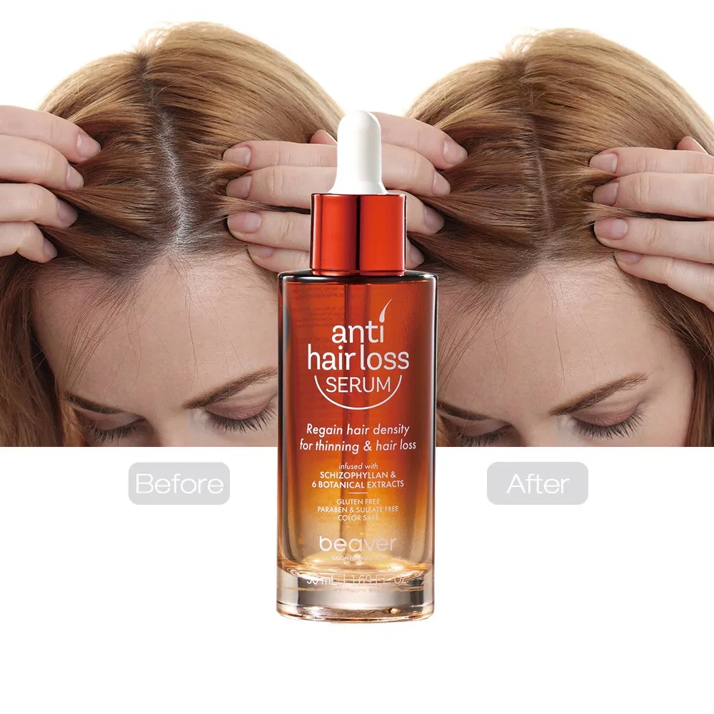 Beaver Private Label Biotin Growth Hair Repair Serum Anti Hair Loss Serum