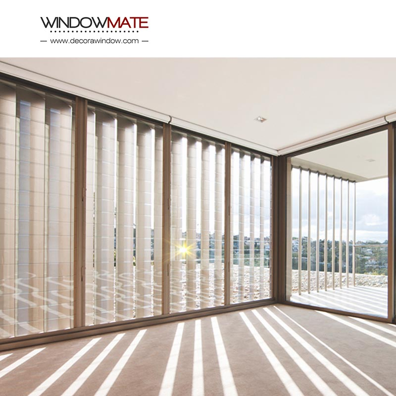 Aluminum Sun Louver Outdoor Vertical Metal Facade Building Shutters for Window