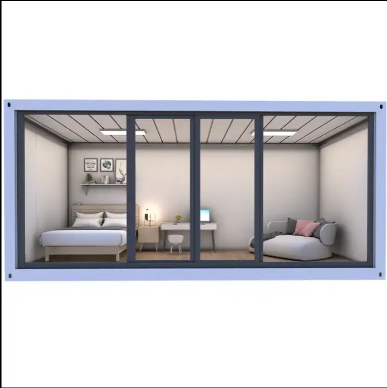 High Quality Portable Sunroom Container House Office Mobile Small House Prefabricated House