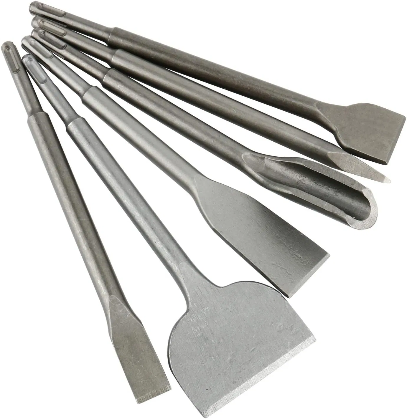 Heavy Duty SDS Max Hex Chisel Pick Hammer Drill Bits Set Percussion Bit for Concrete Demolition Breaker