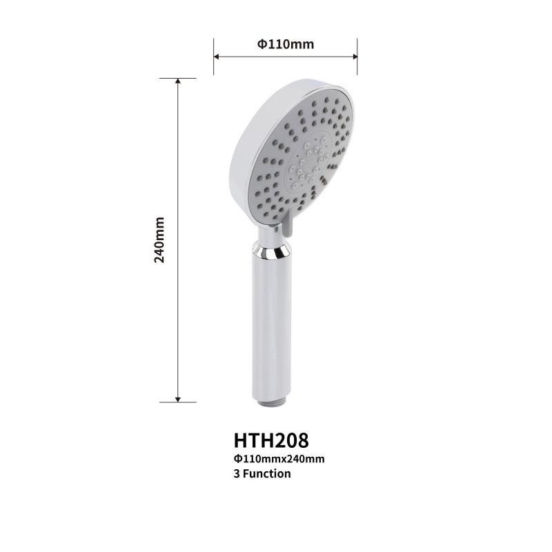 Three Functions Handheld Shower
