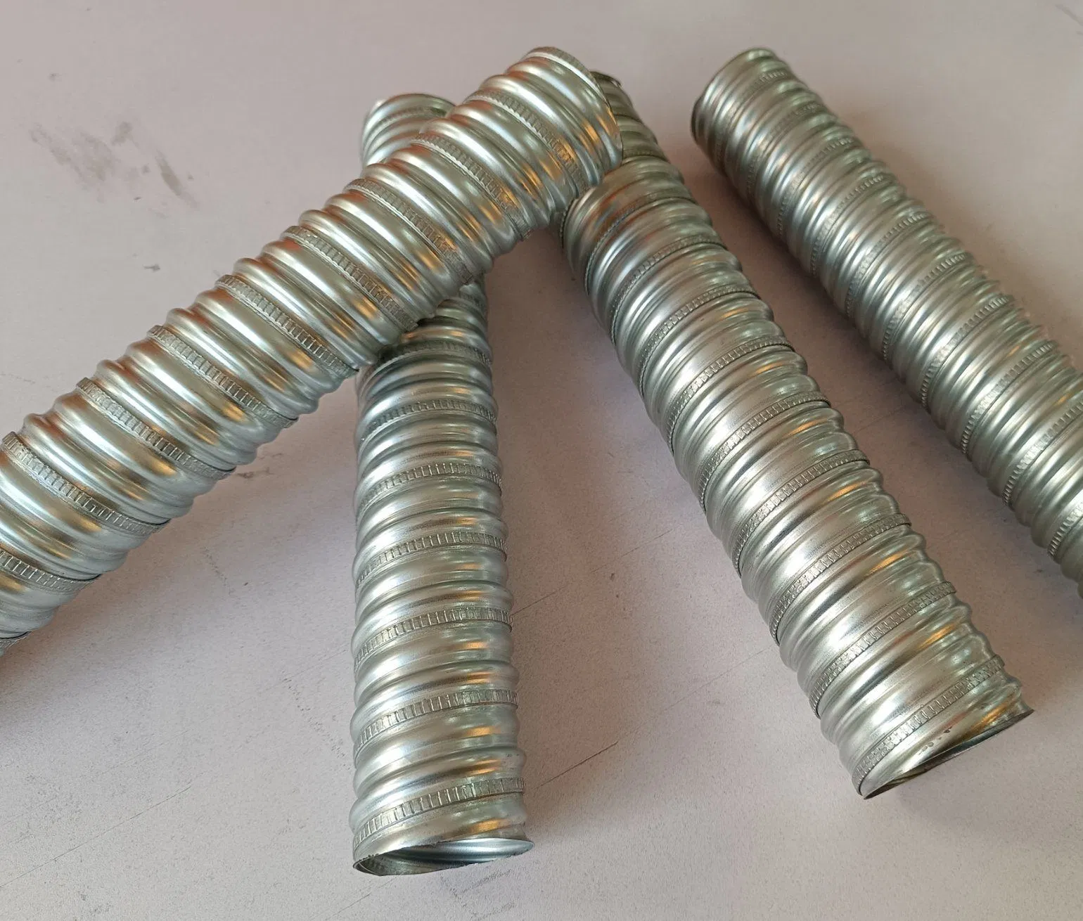 High Tension Prestressed Corrugated Galvanized Steel Duct for Post Tensioning 55mm