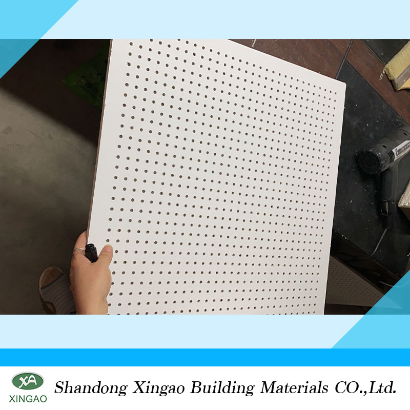 Top China Supplier 14mm Acoustic Mineral Fiber Ceiling Tiles