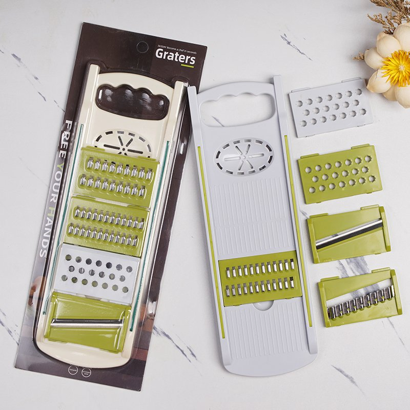 Многофункциональная тёрка для овощей с лезвиями из нержавеющей стали