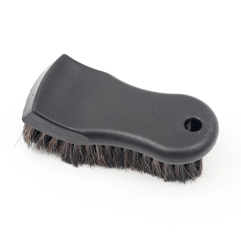 Soft Scrub Upholstery Brush Horse Hair Car Cleaning Detailing Interior Brush