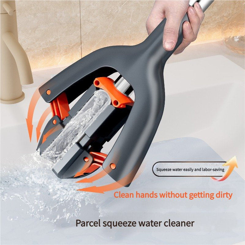 Heavy Duty Household Flat Mop Stainless Steel Handle Microfiber Cleaning Mop