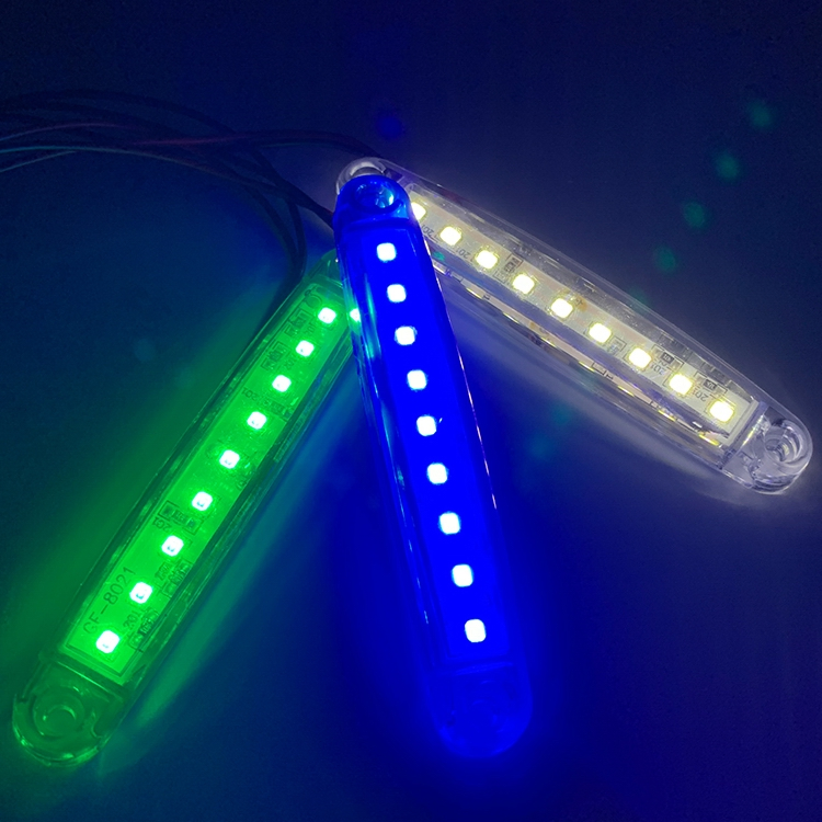 LED-фары для грузовиков и прицепов, боковые габаритные огни 12В/24В