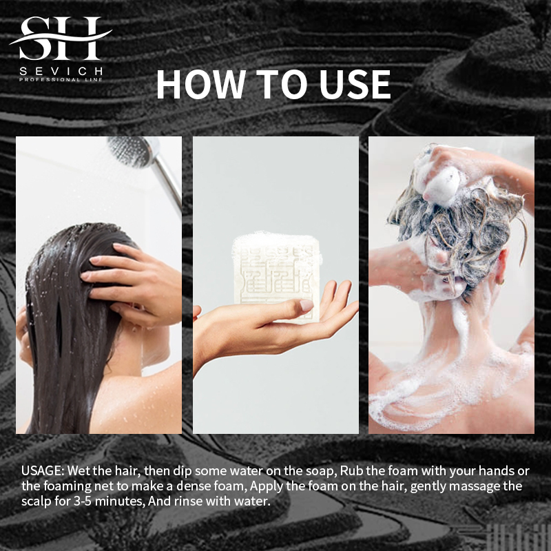 Private Label Organic Rice Water Shampoo Solid Bar Wholesale Shampoo Bar Soap