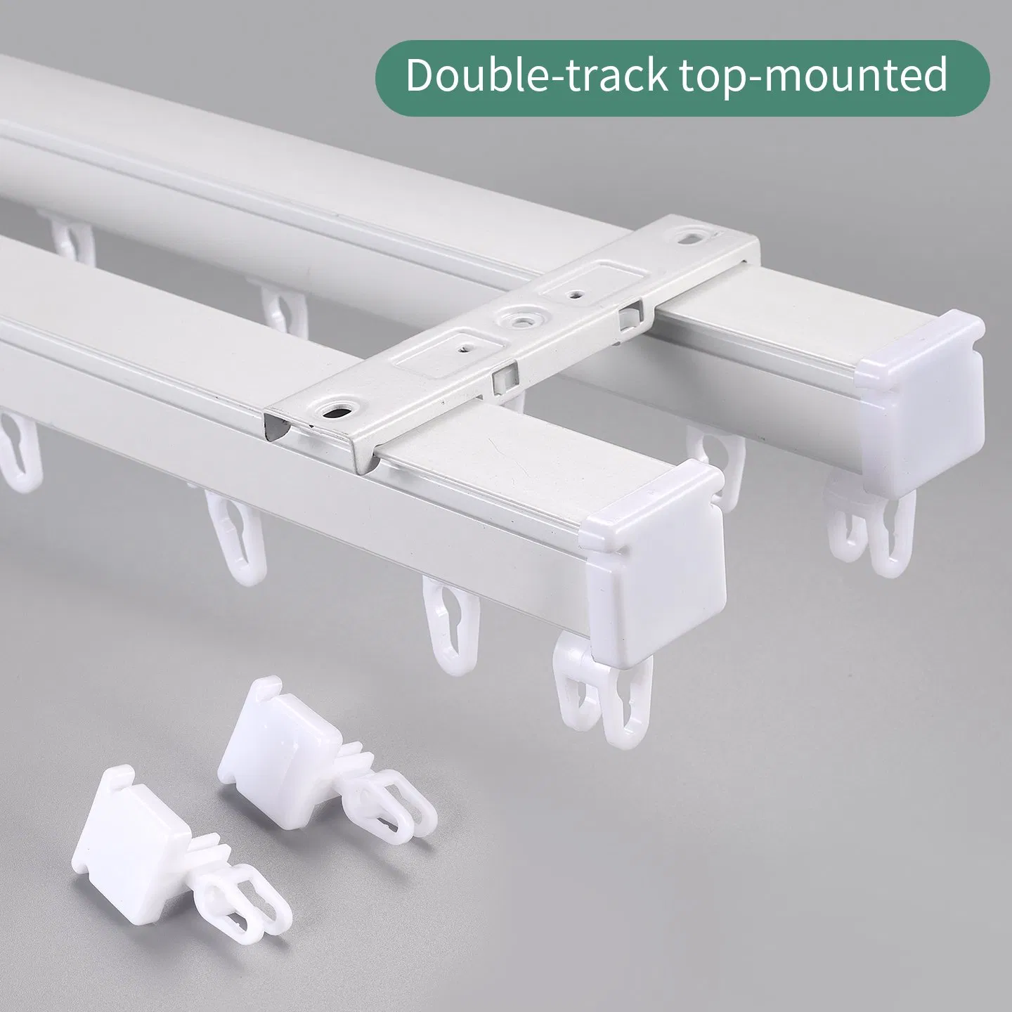 Durable and Aesthetically Pleasing Aluminum Alloy Square Track for Apartment Windows