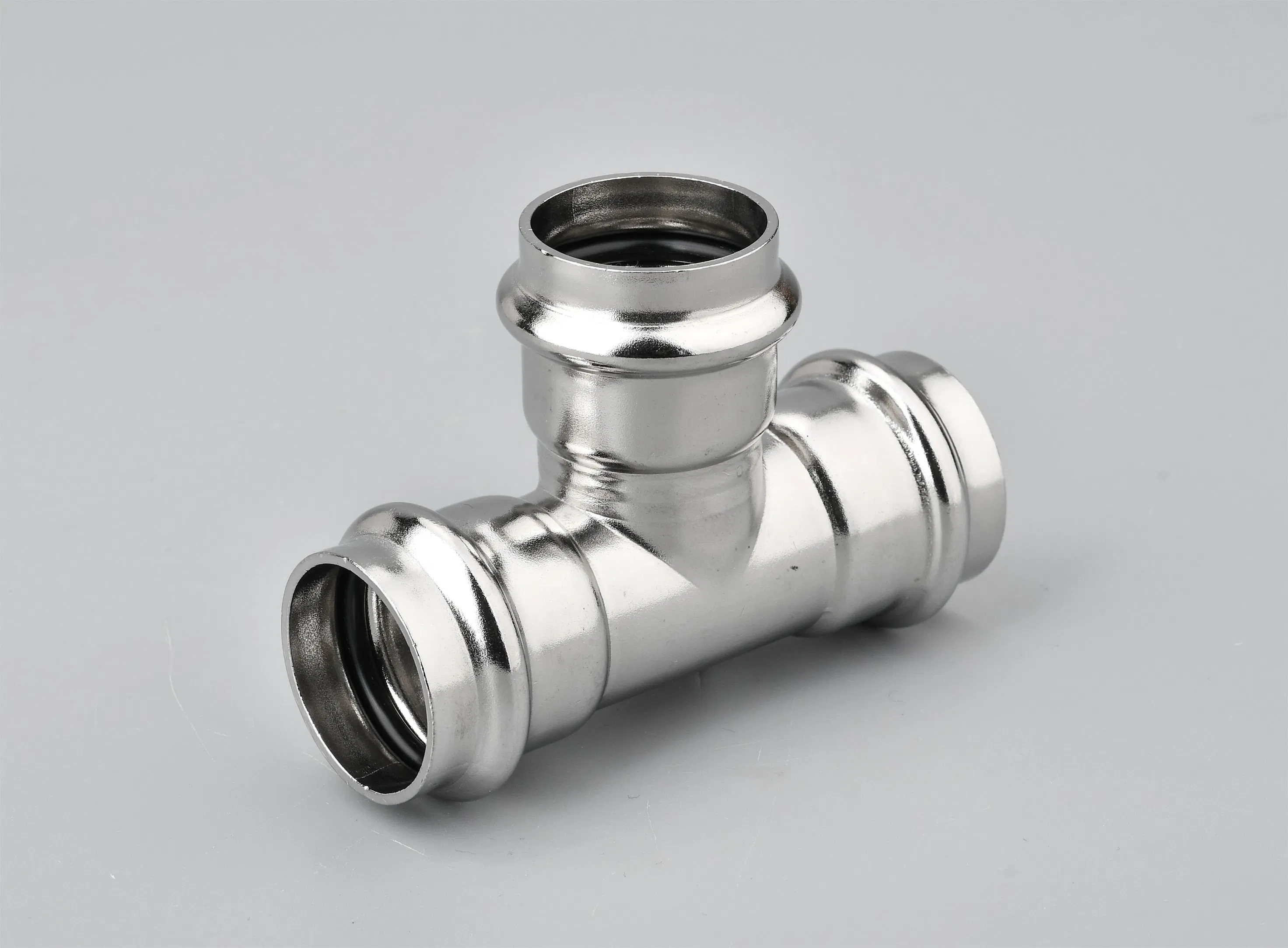 F304/316 Stainless Steel Press Fittings Cross