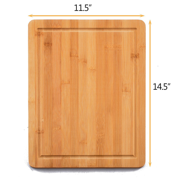 Healthy Use Wooden Chopping Board with Groove for Fruit Cutting