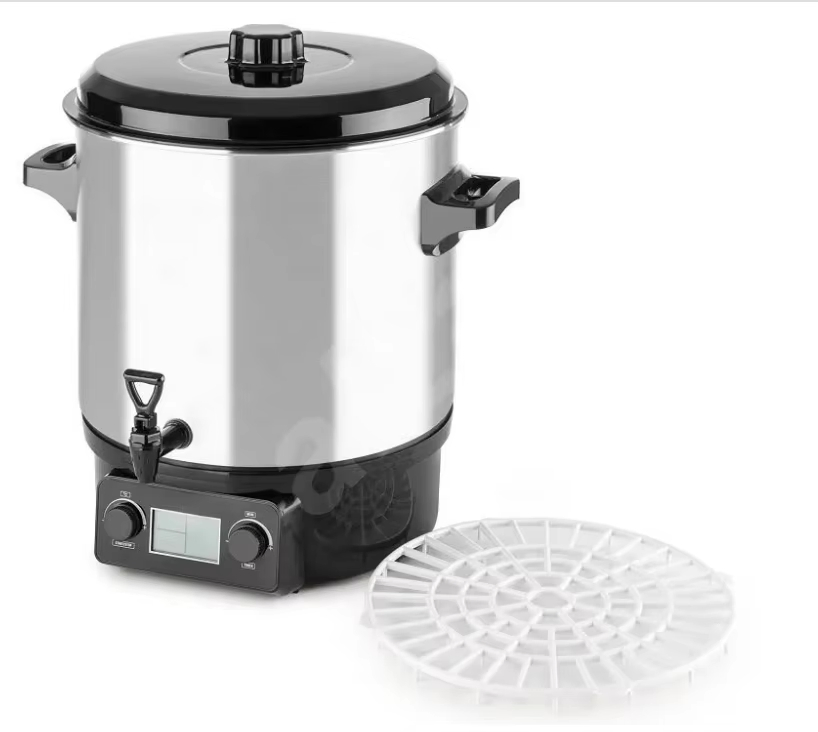 Commercial Preserving Cooker Stainless Steel Jam Warming Urn Controlled by Thermostat