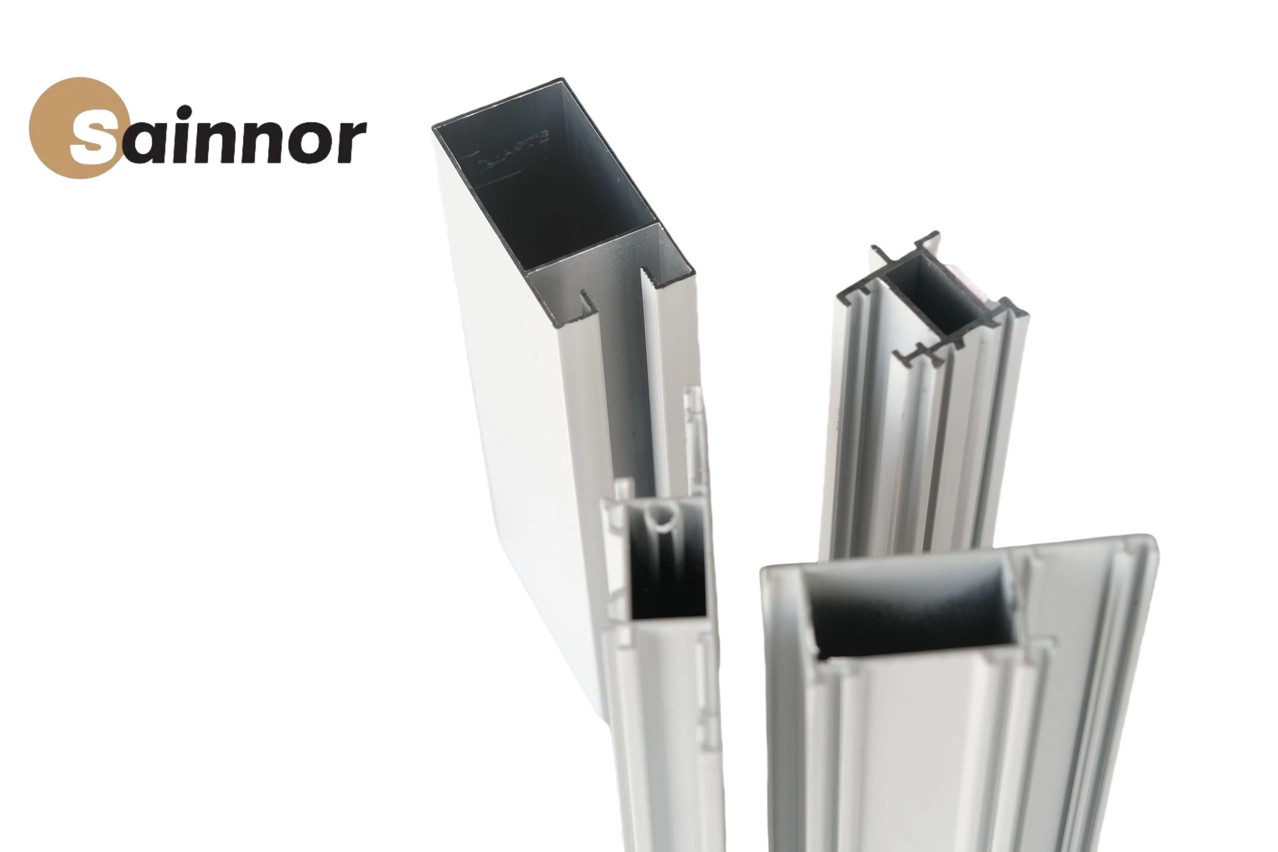 Customized Slim Frames Aluminum Extrusion Profile with Powder Coated for Window & Door