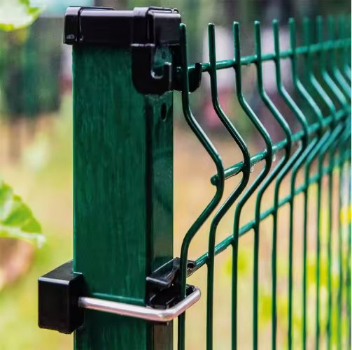 Wholesale Outdoor Metal Welding Curved Fence 3D Fence for Airport