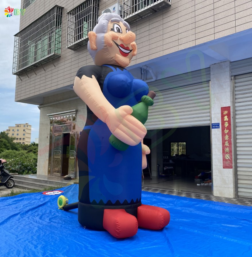 High Quality Inflatable Sarah Balloon/Durable Inflatable Holland Dolls