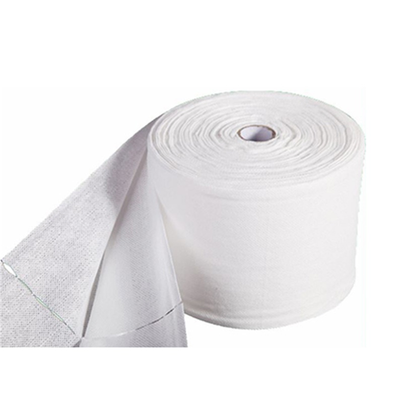 Non-Woven Make up Spunlace Cleaning Facial Tissue in Roll