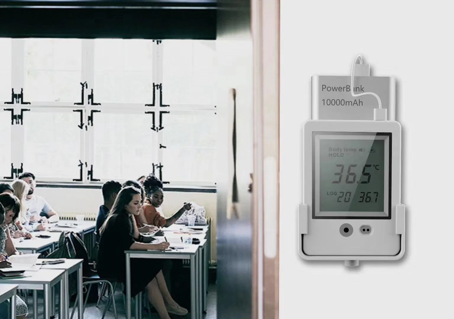 No Touch Automatic Smart Thermometer for School