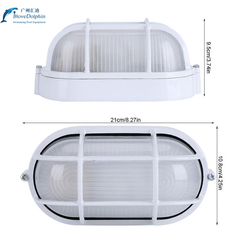 Sauna Room Explosion-Proof Lamp Strong Light Explosion-Proof Searchlight Sauna Room Professional Waterproof Lamp