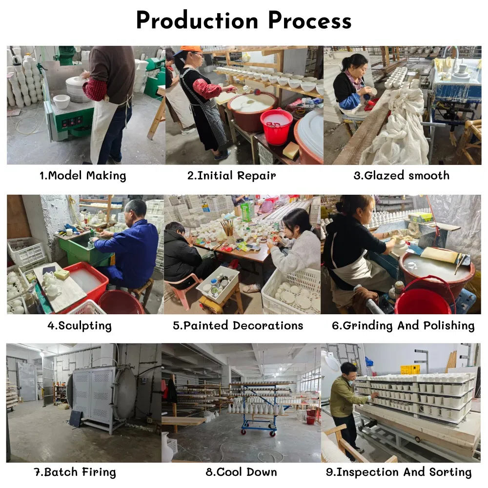 Factory Direct Sale China Dehua Porcelain Bud Vases Ceramic Vase Home Decor Luxury Nordic Flower Vases for Hotel