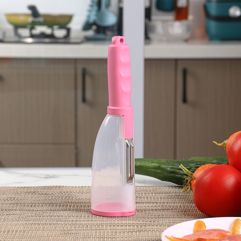 Multi-Functional Stainless Steel Blade Storage Vegetable Peeler Wyz21054