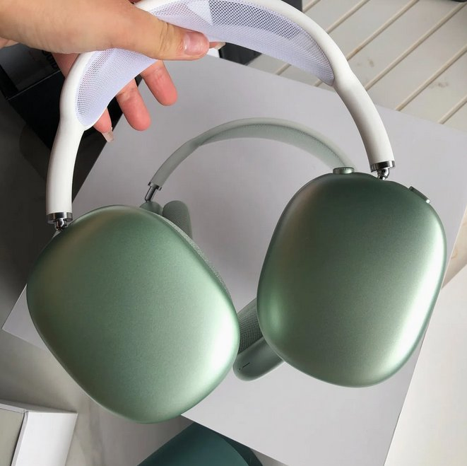 Headband Headphone Max Bluetooth Green Earphones