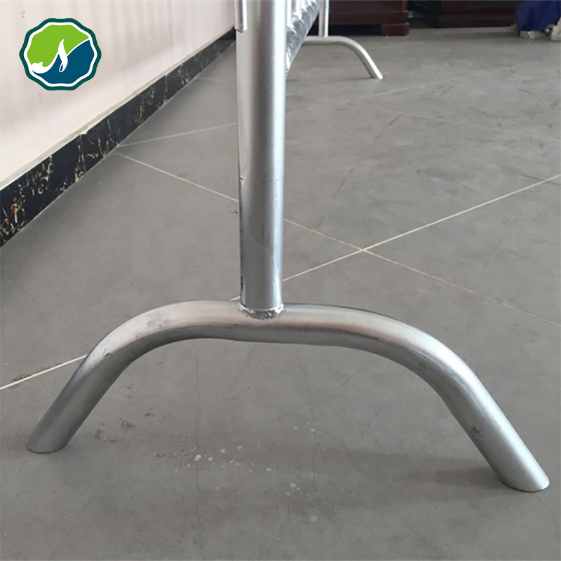 High Security Portable Temporary Fence Metal Steel Road Traffic Safety Crowd Control Pedestrian Barrier