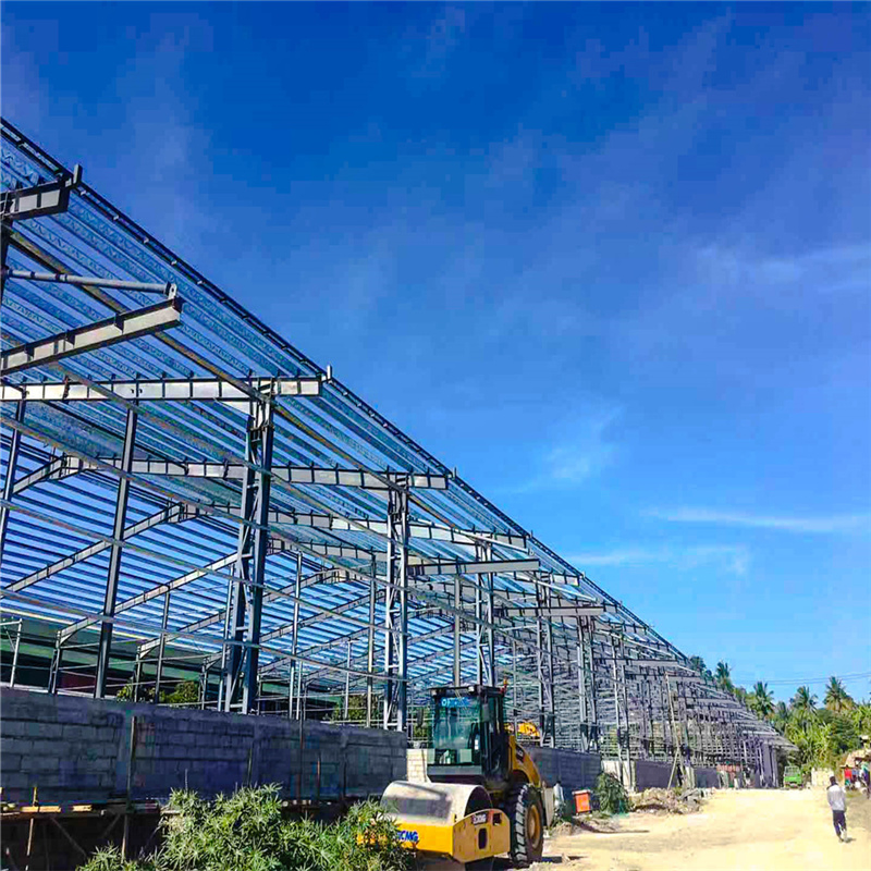 Prefabricated Warehouse Modern Metal Materials Steel Structure High-Rise Apartment Office Building