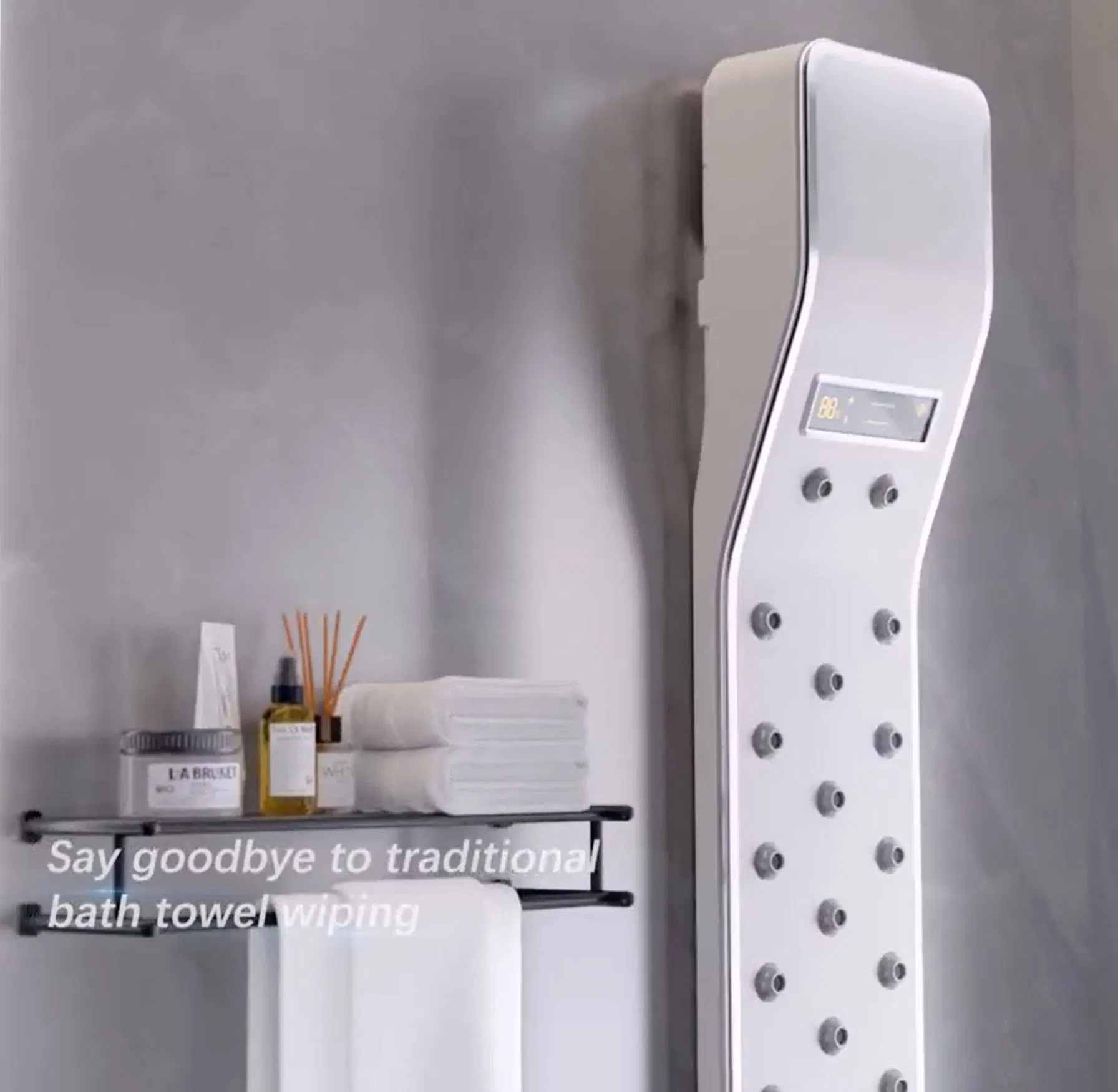 Wall Mounted Automatic Full Body Dryer, Hand Hair Dryer for Bathroom After Shower