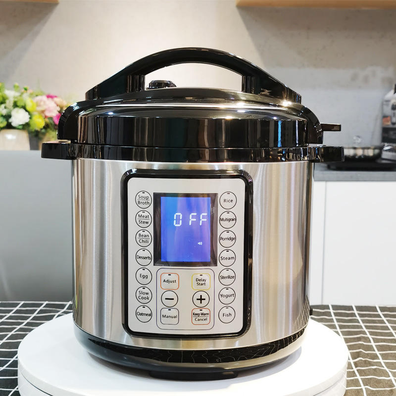 Factory Direct Sales 14-in-18lstainless Steel Electric Multi-Function Pressure Cooker with LED Display