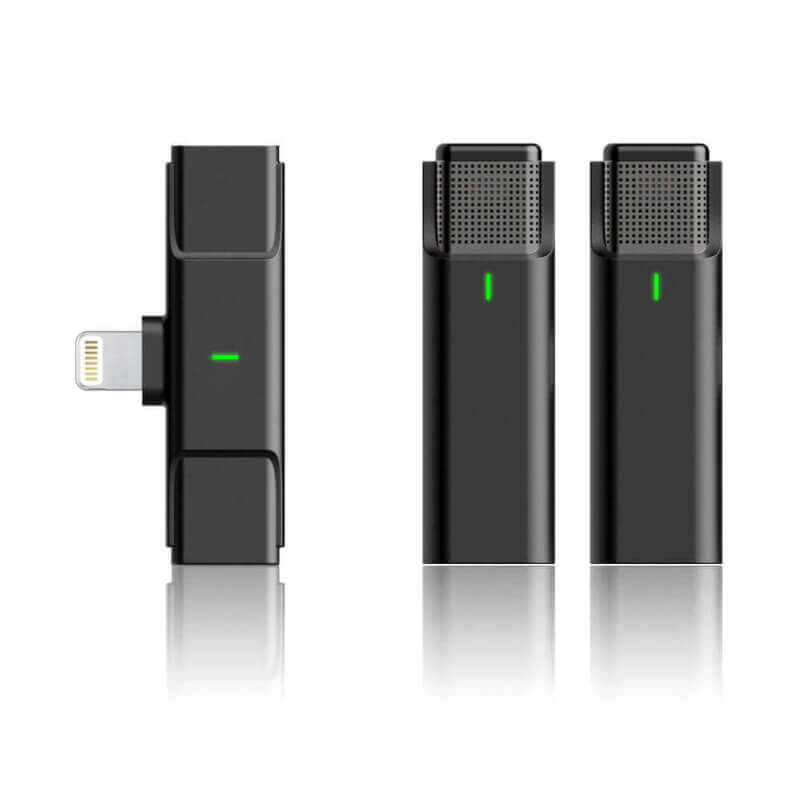 Best 2.4GHz Lapel Wireless Microphone for Camera, Auto Sync