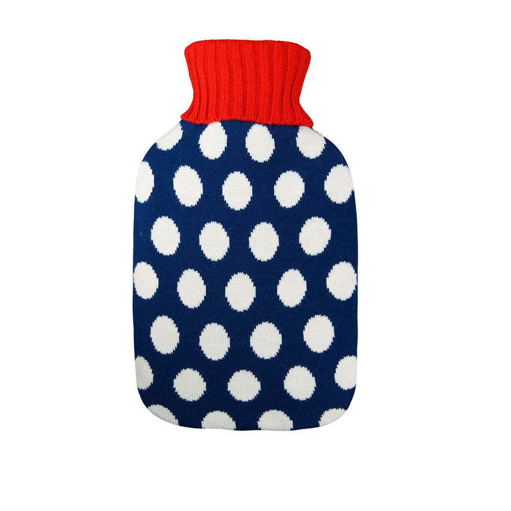 Hot Selling Winter Acrylic Custom Logo Knitted Cover for Rubber Hot Water Bag
