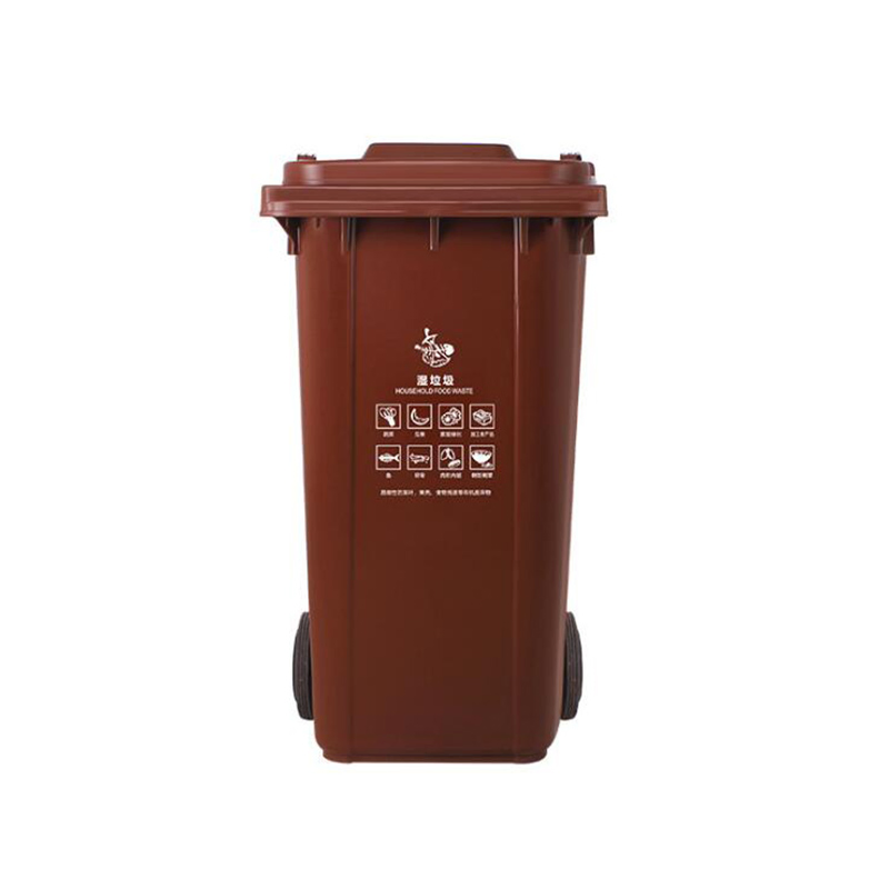 Dustbin 120L 120 Liter Plastic Outdoor Industrial Bin 120 and Plastic Containers for Garbage 120 Lts