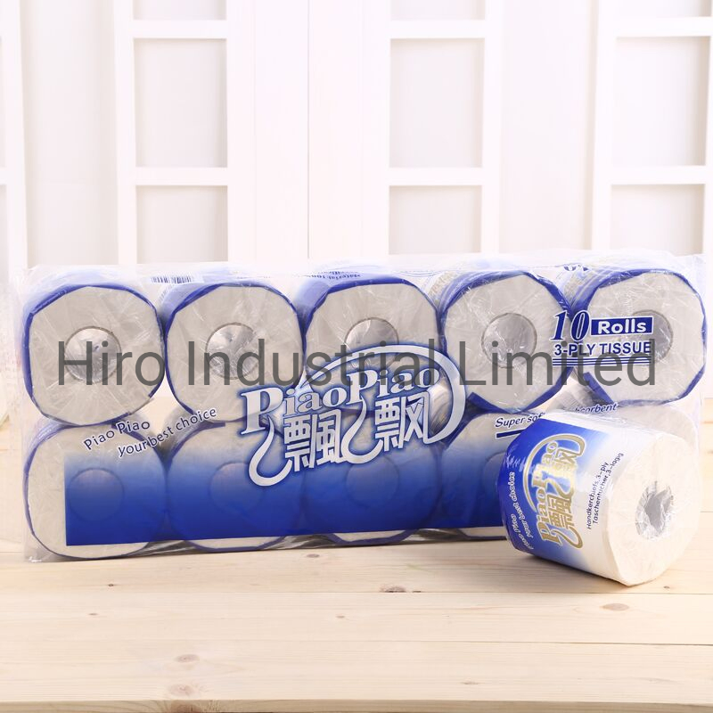 Stock Recycled Virgin Bamboo Household Toilet Paper Roll