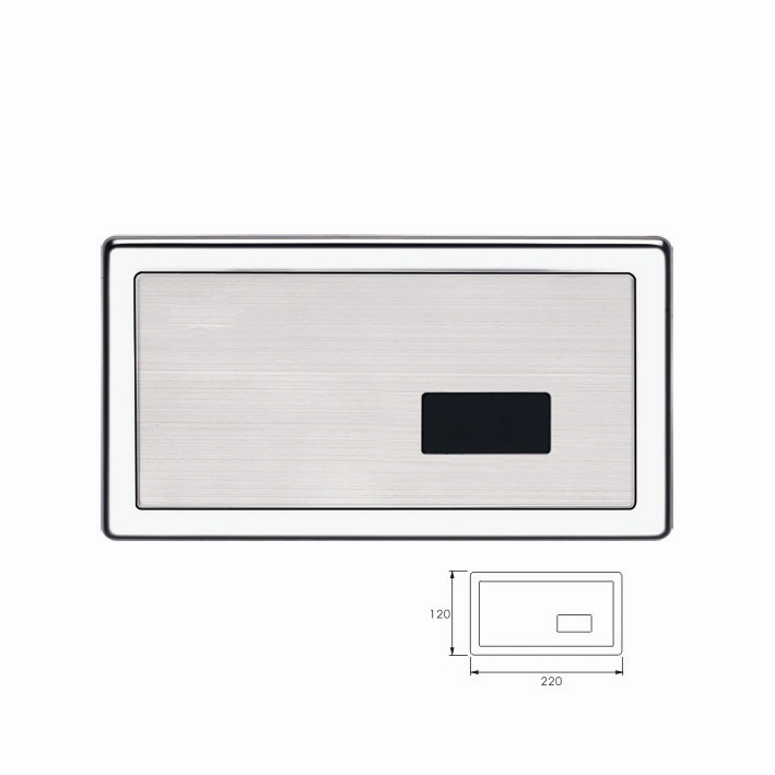 Concealed Sensor Urinal Flusher Brass Valves