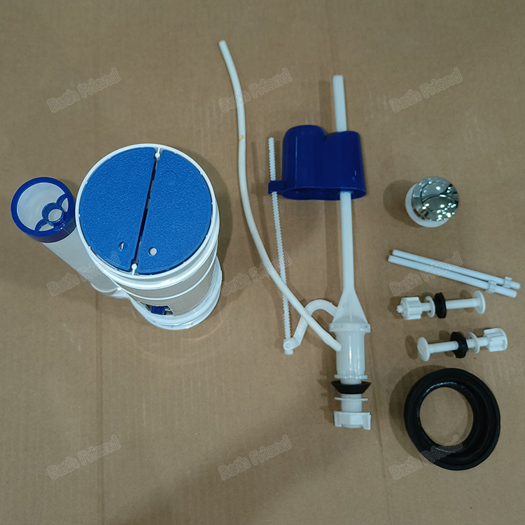 Toilet Bowl Flushing System Sanitary Ware Bathroom Accessories Two Piece Toilet Water Flushing