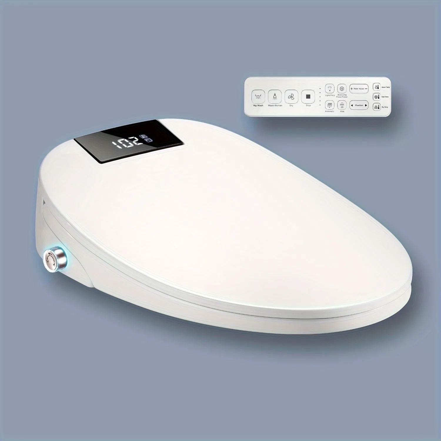 Self Clean Heated Bathroom Fitting Bidet Smart Sanitary Toilet Seat Cover