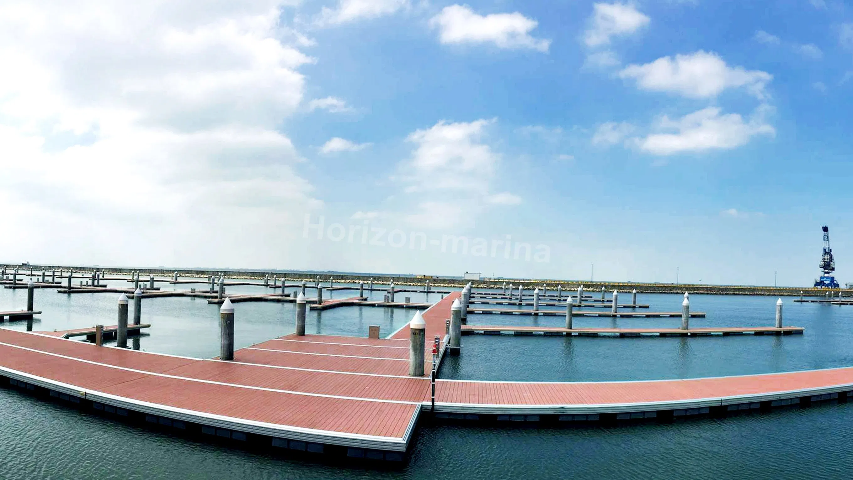 Floating Dock Pontoon Bridge for Boat Yacht