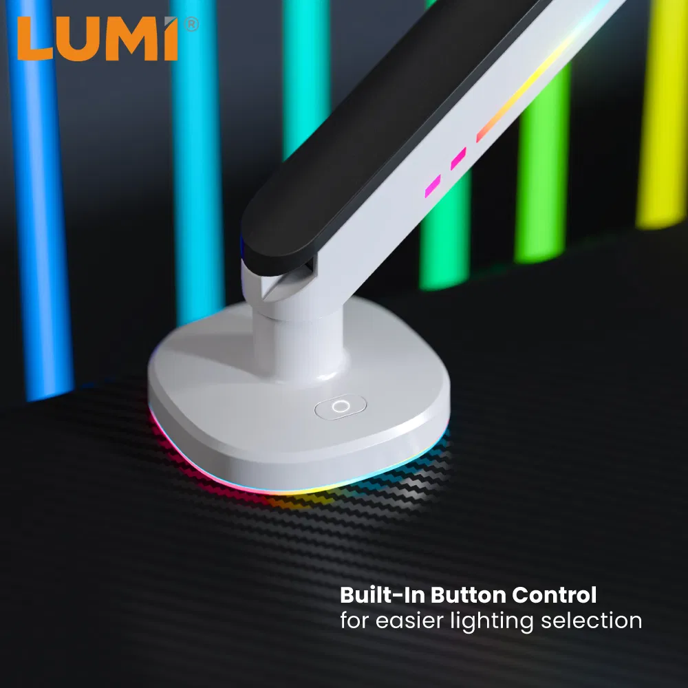 Регулируемый игровой кронштейн для монитора с RGB-подсветкой