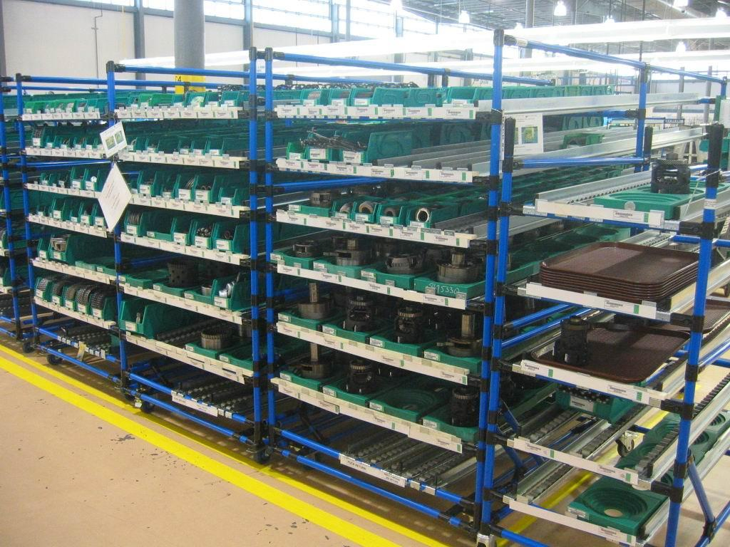Factory Price Custom Design Industrial Flow Rack Pipe Rack System