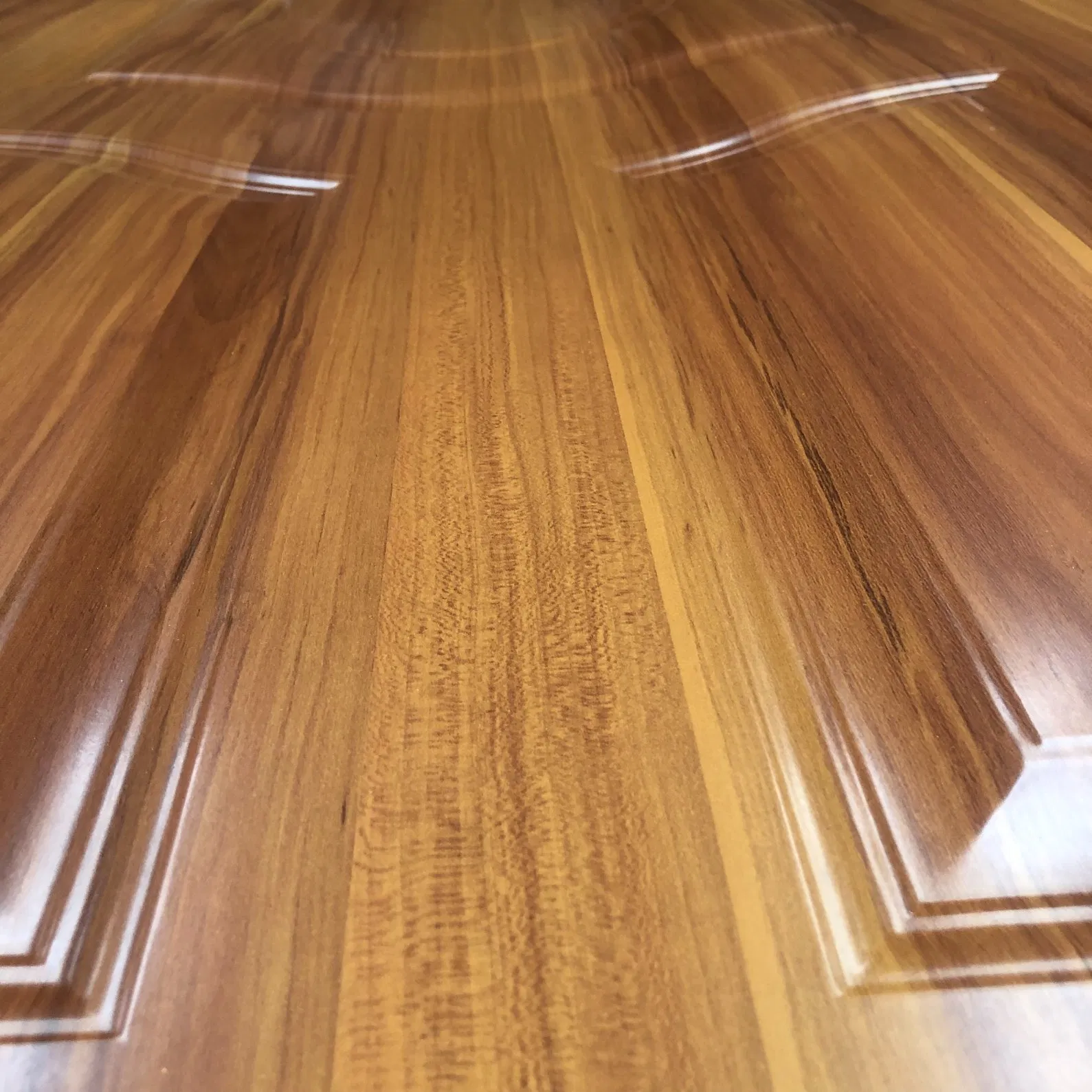 Melamine Molded HDF Natural Wood Veneer Unfinished MDF Door Skin