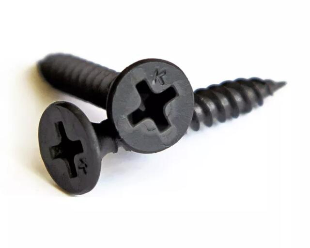13mm 25mm 40mm 48mm High Quality Black Phosphate Drywall Screws